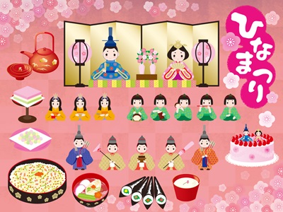 明日はお雛祭りですね🌸